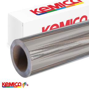 Metalická fólie Kemica 600 Stříbrná metalická 23mic, šíře role 50cm | REGAHK.CZ