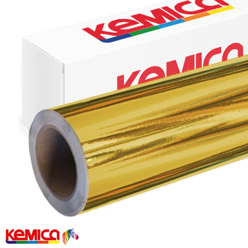 Metalická fólie Kemica 601 Zlatá metalická 23mic, šíře role 50cm | REGAHK.CZ