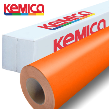 Fluorescentní samolepící fólie Kemica 5018 Oranžová, šíře role 61cm | REGAHK.CZ