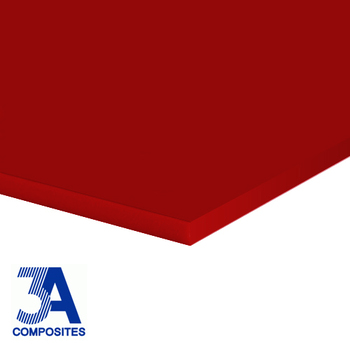 PVC deska červená ForeX Color 3050x2050x5mm | REGAHK.CZ