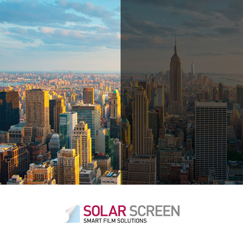 Protisluneční okenní fólie Solar Screen Steel 75 C, šíře role 183cm | REGAHK.CZ