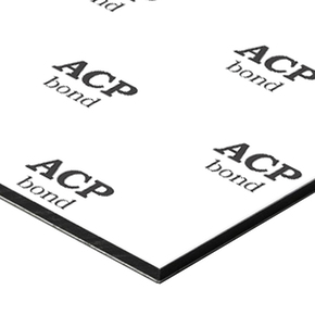 Kompozitní deska ACP-BOND Lite Bílá / stříbrná 2000x1000x3mm (0,05mm) | REGAHK.CZ