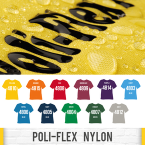 Nažehlovací fólie POLI-FLEX Nylon | REGAHK.CZ