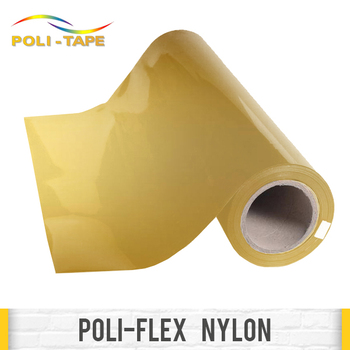 Nažehlovací fólie POLI-FLEX Nylon 4820 Zlatá, šíře role 50cm | REGAHK.CZ