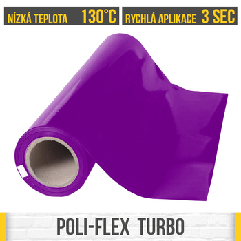 Nažehlovací fólie POLI-FLEX Turbo 4987 Neon lesní ovoce, šíře role 50cm | REGAHK.CZ