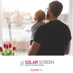 Bezpečnostní fólie SolarScreen Clear 4C 125mic, šíře role 122cm | REGAHK.CZ