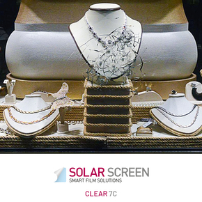 Bezpečnostní fólie SolarScreen Clear 7C 210mic, šíře role 122cm | REGAHK.CZ