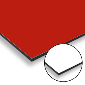Kompozitní deska ACP-BOND červená / bílá 3050x1500x3mm (0,21mm) | REGAHK.CZ