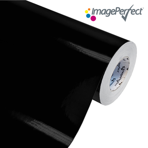 Samolepící fólie lesklá ImagePerfect 3508 černá, šíře role 61cm | REGAHK.CZ