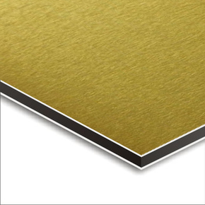 Kompozitní deska ImageBond Lite zlatá broušená 3050x1500x3mm(0,21mm) | REGAHK.CZ